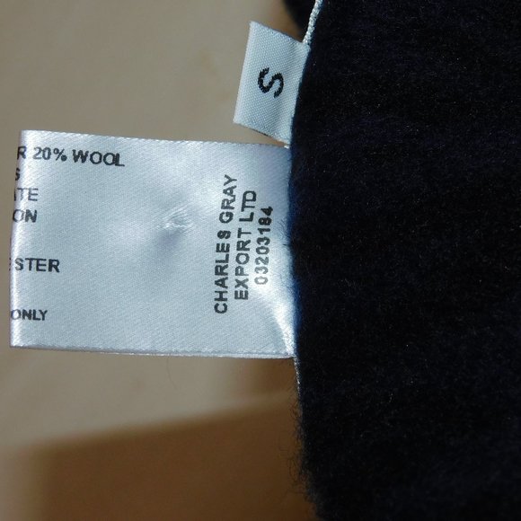 Helene Berman London Navy 'Future College' Notch Collar Lined Buttoned Coat - Picture 15 of 16